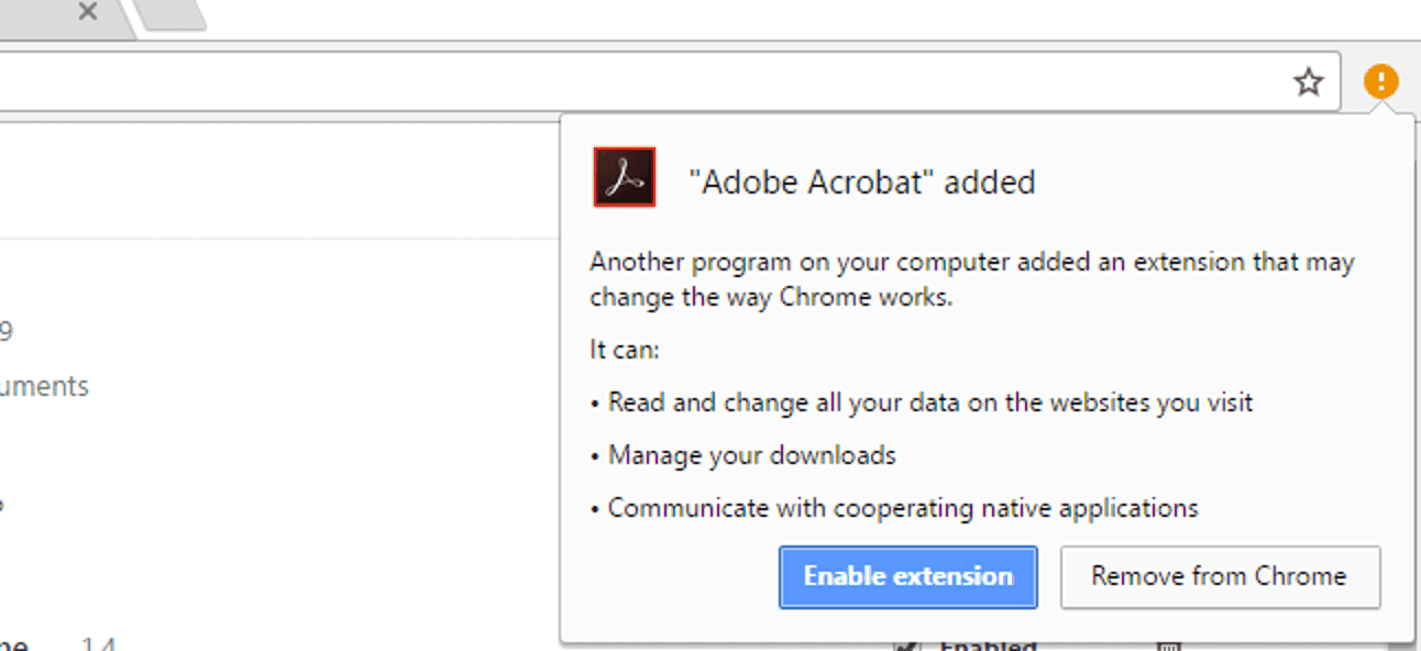 adobe - Γίνεται επέκταση στο Google Chrome
