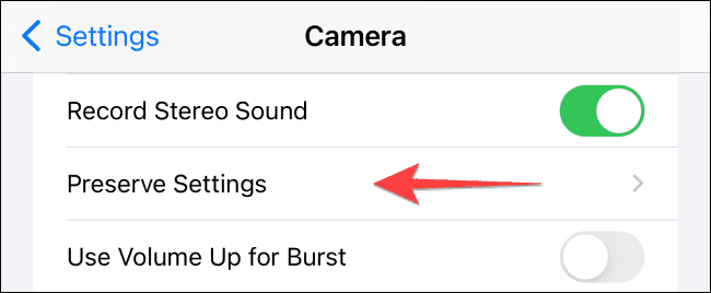 select preserve settings on iphone - Πώς να απενεργοποιήσετε το αυτόματο Night Mode