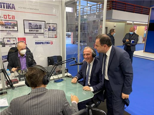 Παραπολιτικα 90 1 Θεσσαλονικη ΚΕΔΕ  4  - Τα ΠΑΡΑΠΟΛΙΤΙΚΑ και το e-ota.gr στη Θεσσαλονίκη για το Συνέδριο της ΚΕΔΕ – Ζωντανές συνεντεύξεις με δημάρχους από όλη τη χώρα (Εικόνες)