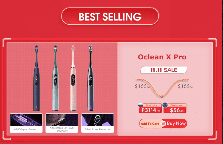 Oclean X Pro xpro - Oclean X Pro, Oclean Air 2 και Oclean W10 σε χαμηλές τιμές