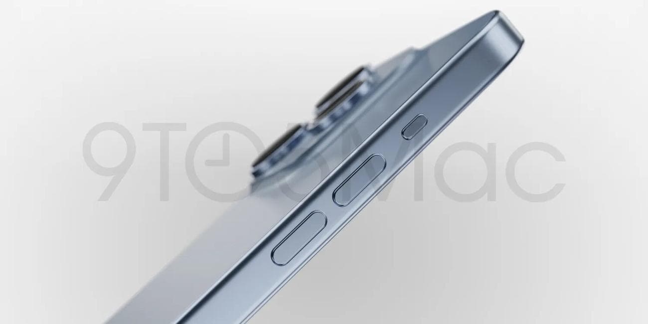 Απόδοση βάσει CAD του iPhone 15 Pro από 9to5Mac. - Οι νέες αποδόσεις iPhone 15 Pro και iPhone 15 Ultra CAD δείχνουν διαφορές κάμερας και σχεδιασμό