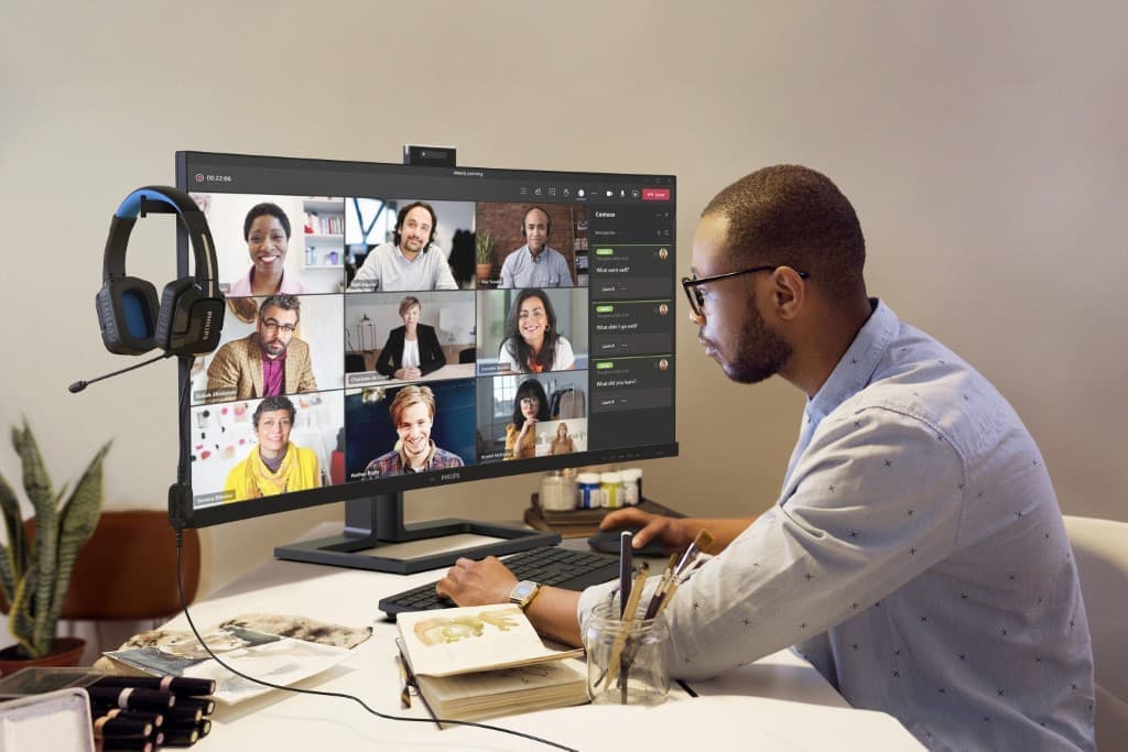 45B1U6900CH KV - Σε κυκλοφορία νέα οθόνη Philips με SuperWide οθόνη σύνδεσης με κάμερα web 5MP με τεχνολογία εξάλειψης θορύβου - Digitaltvinfo.gr