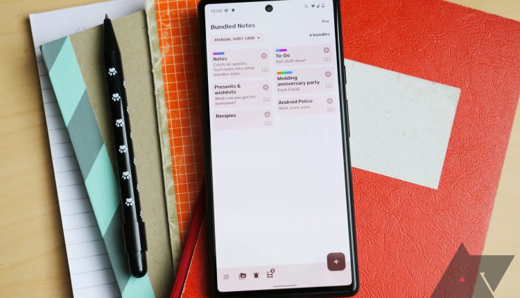 Bundled Notes hero enhanced