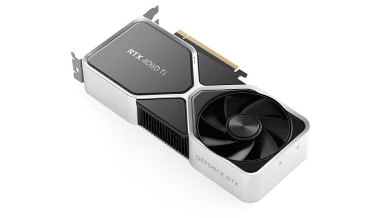 A press-render of the RTX 4060 Ti