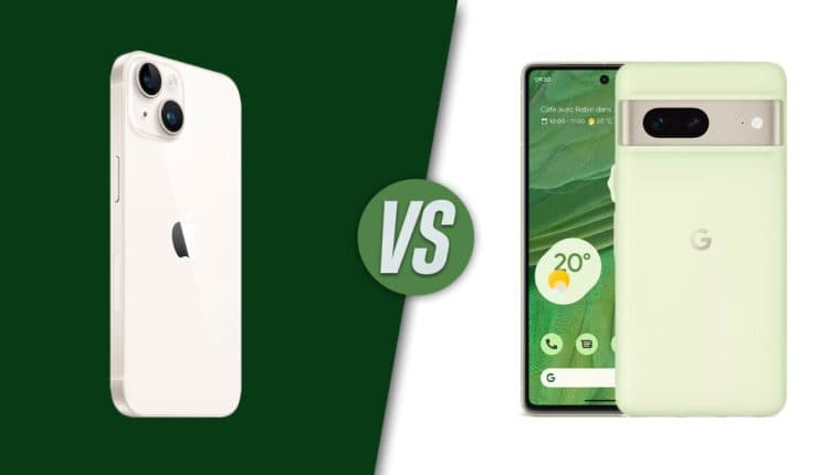 iPhone 15 vs Pixel 7
