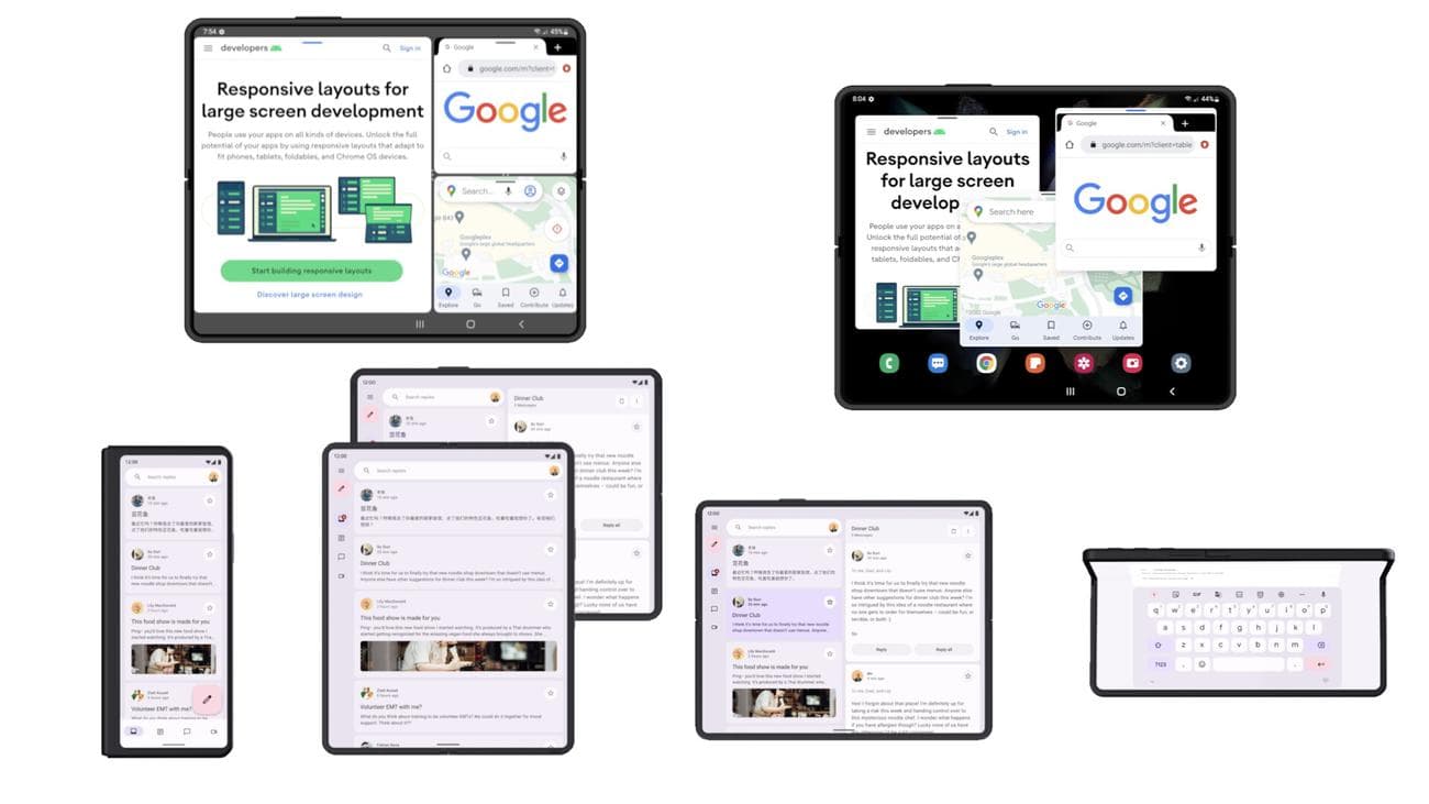 Android 12L, Image Credit - Google - Moto Razr 40: Το πρώτο προσιτό αναδιπλούμενο;