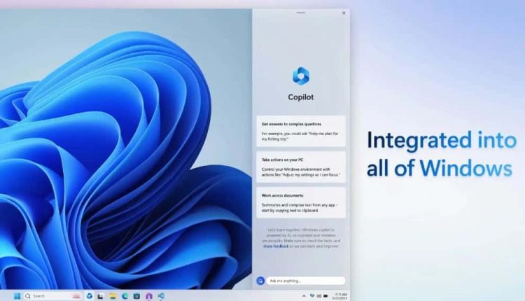 Microsoft Copilot, Microsoft: Aνακοίνωσε τον βοηθό Copilot ΑΙ στα Windows 11
