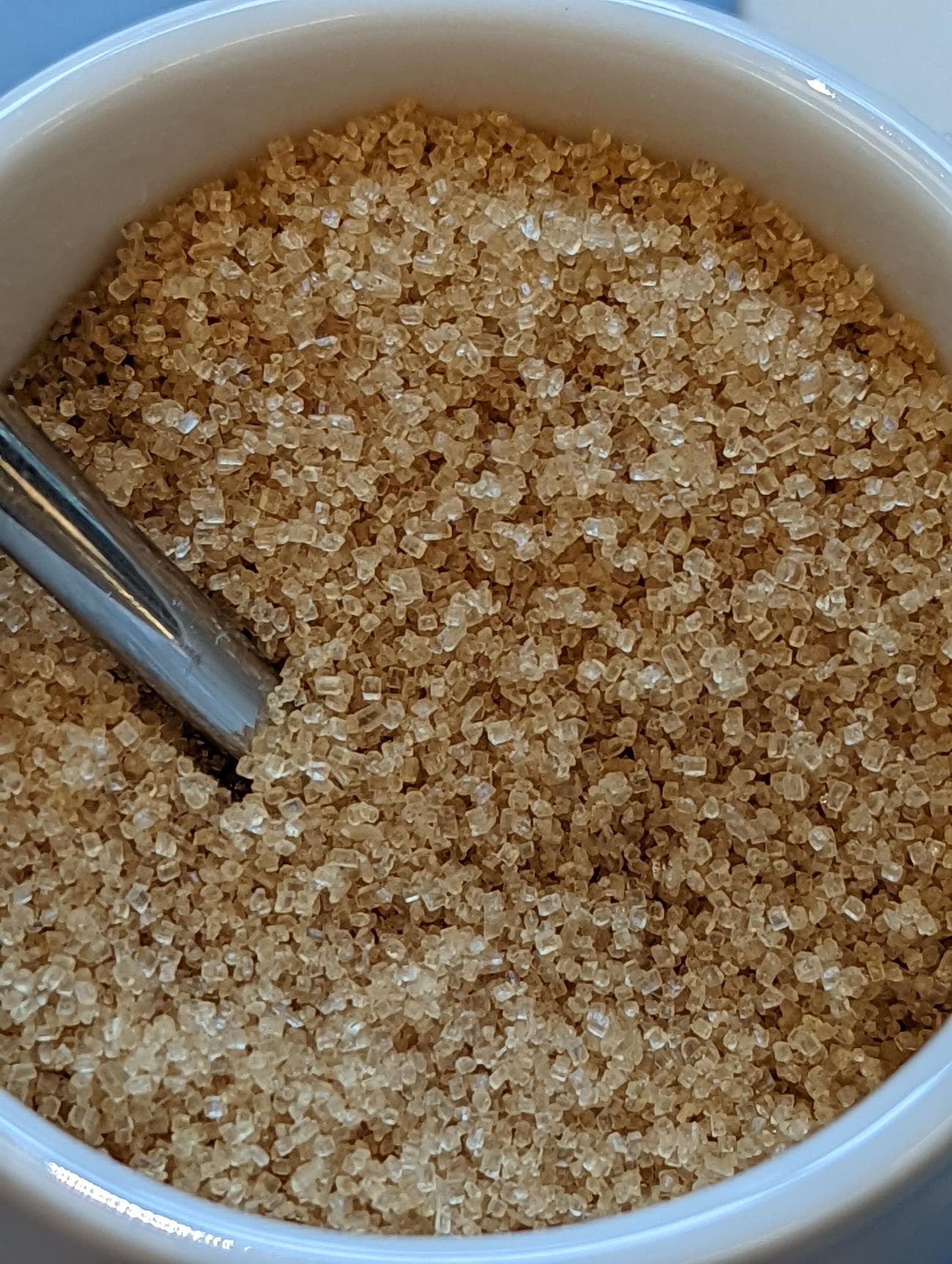 Φωτογραφία ζάχαρης που τραβήχτηκε με τον φακό ζουμ του Pixel