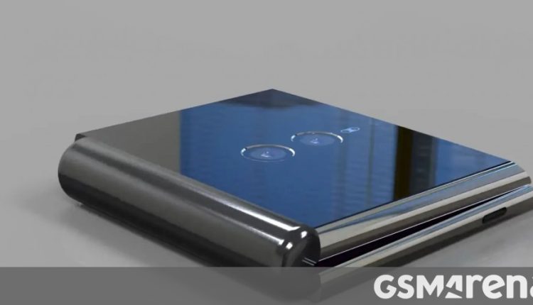 Sony Xperia Compact με αναδιπλούμενη άκρη
