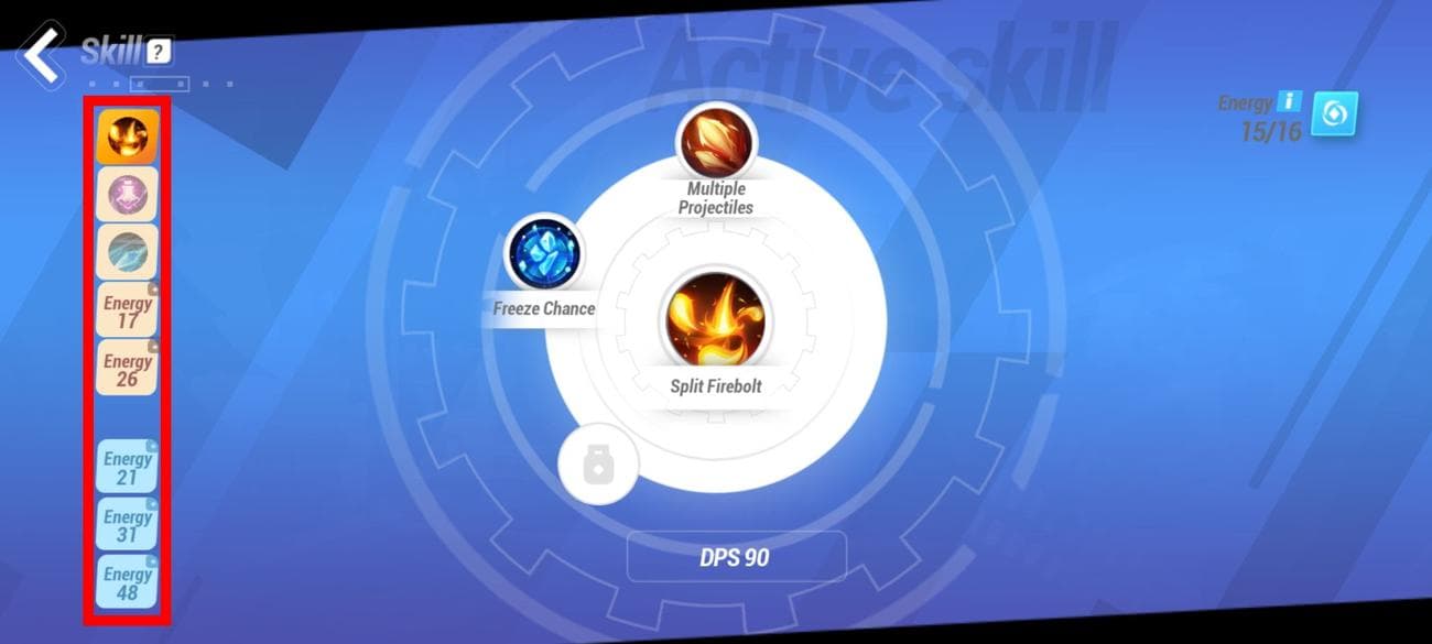 Προεπισκόπηση υποδοχής δεξιοτήτων στο Torchlight: Infinite