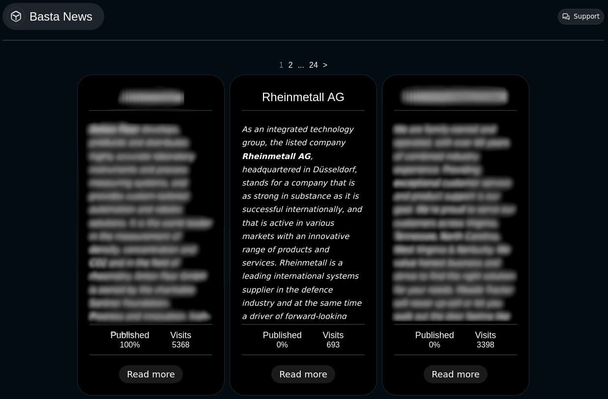 Η είσοδος της Rheinmetall στον ιστότοπο εκβιασμών BlackBasta