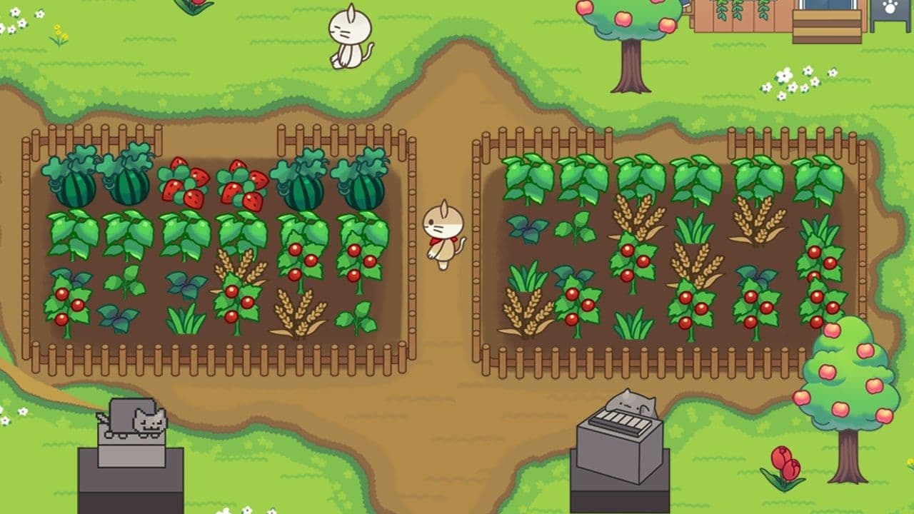 best-nimal-crossing-games-android-cat-forest-healing-camp-farming