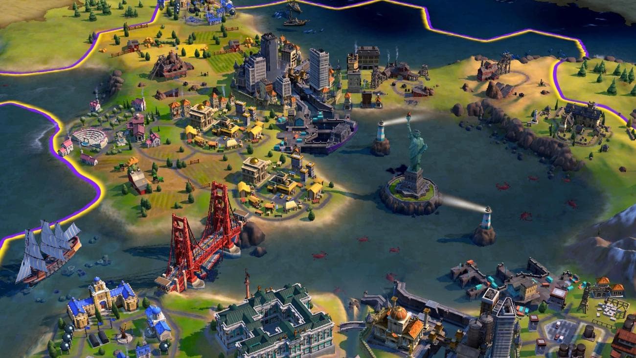 Civilization VI - Build A City screen