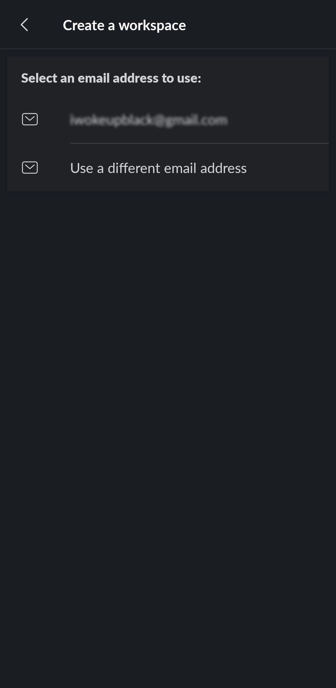 Δημιουργήστε ένα μενού χώρου εργασίας στην εφαρμογή Slack για κινητά