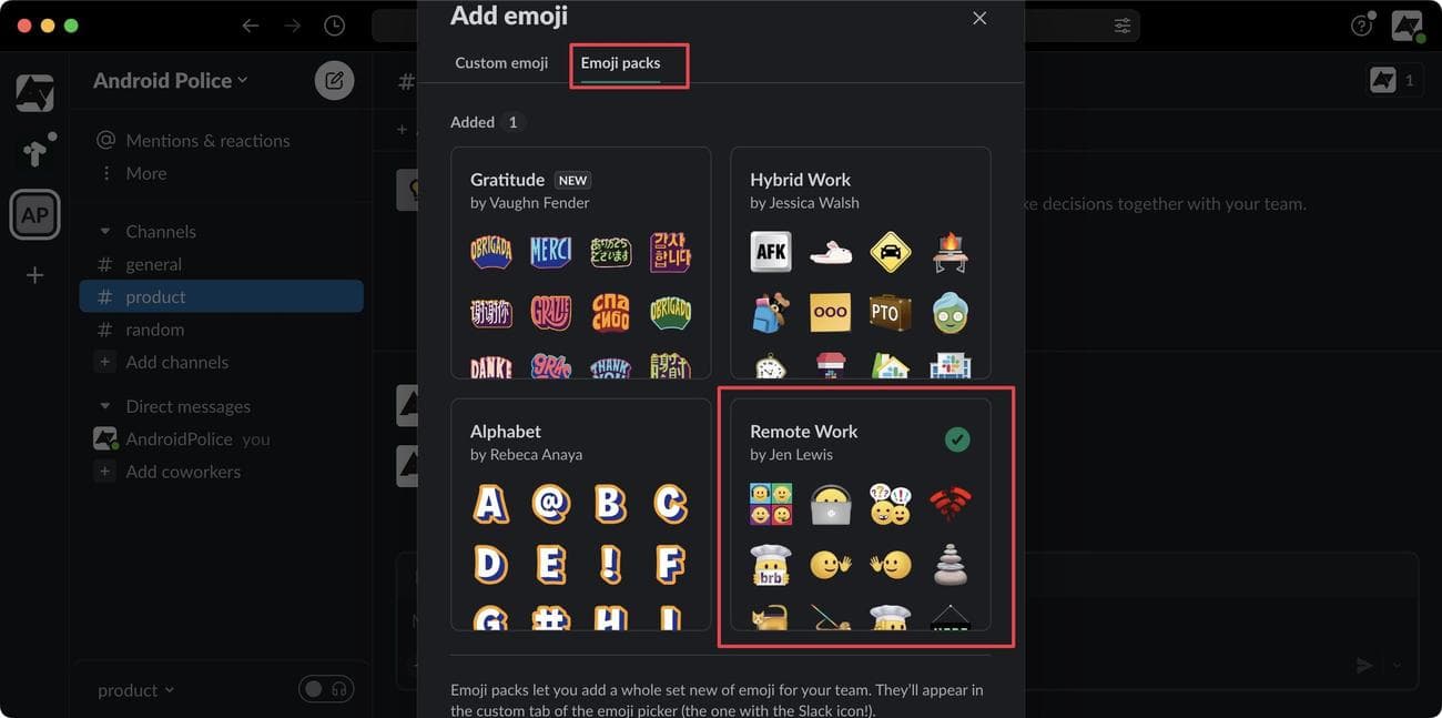 Τα emoji συσκευάζονται χαλαρά