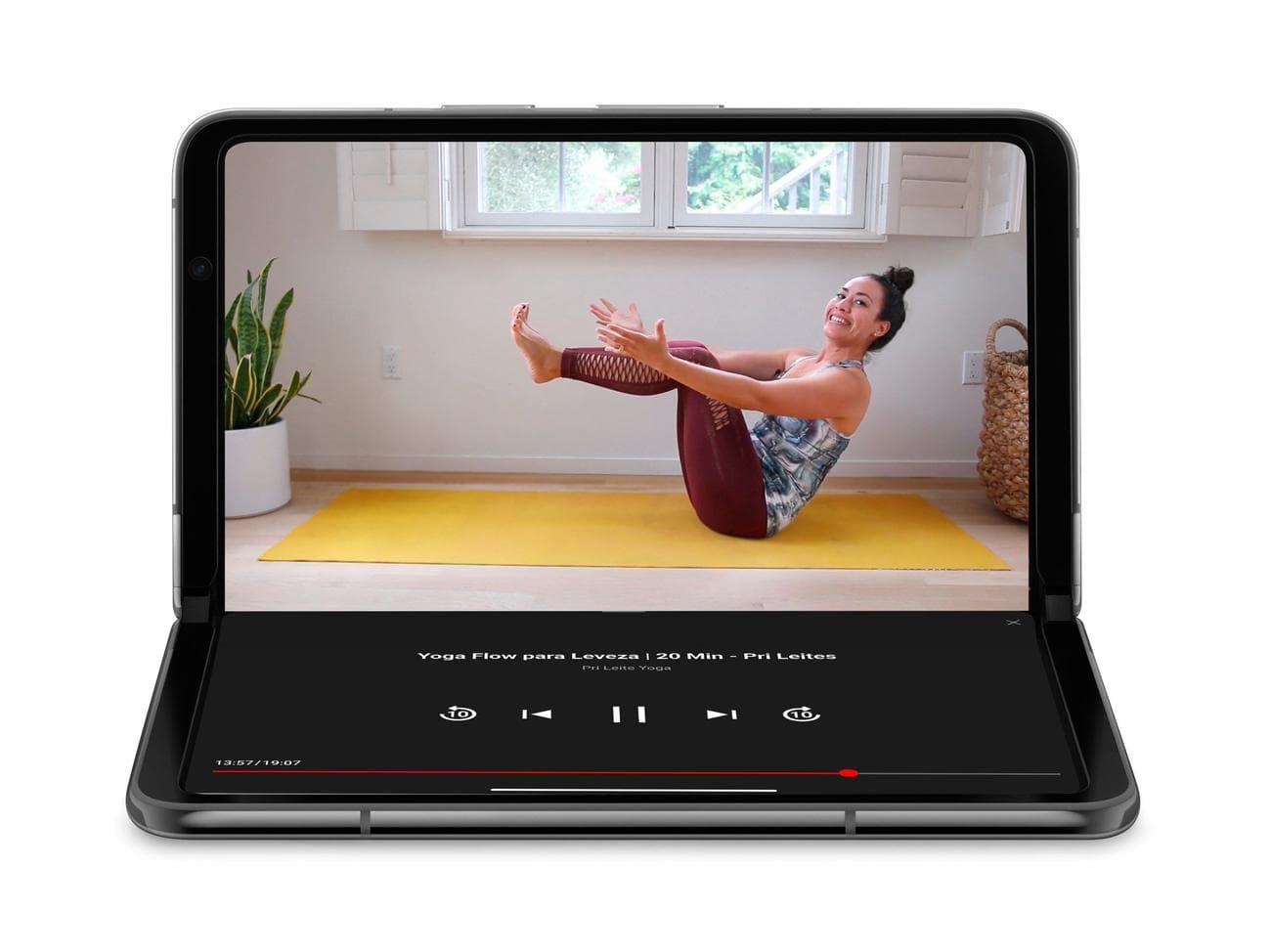 google-pixel-fold-tabletop-mode-youtube