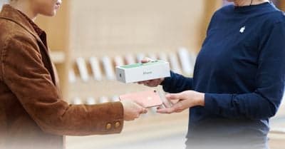 εμπόριο iphone στο κατάστημα