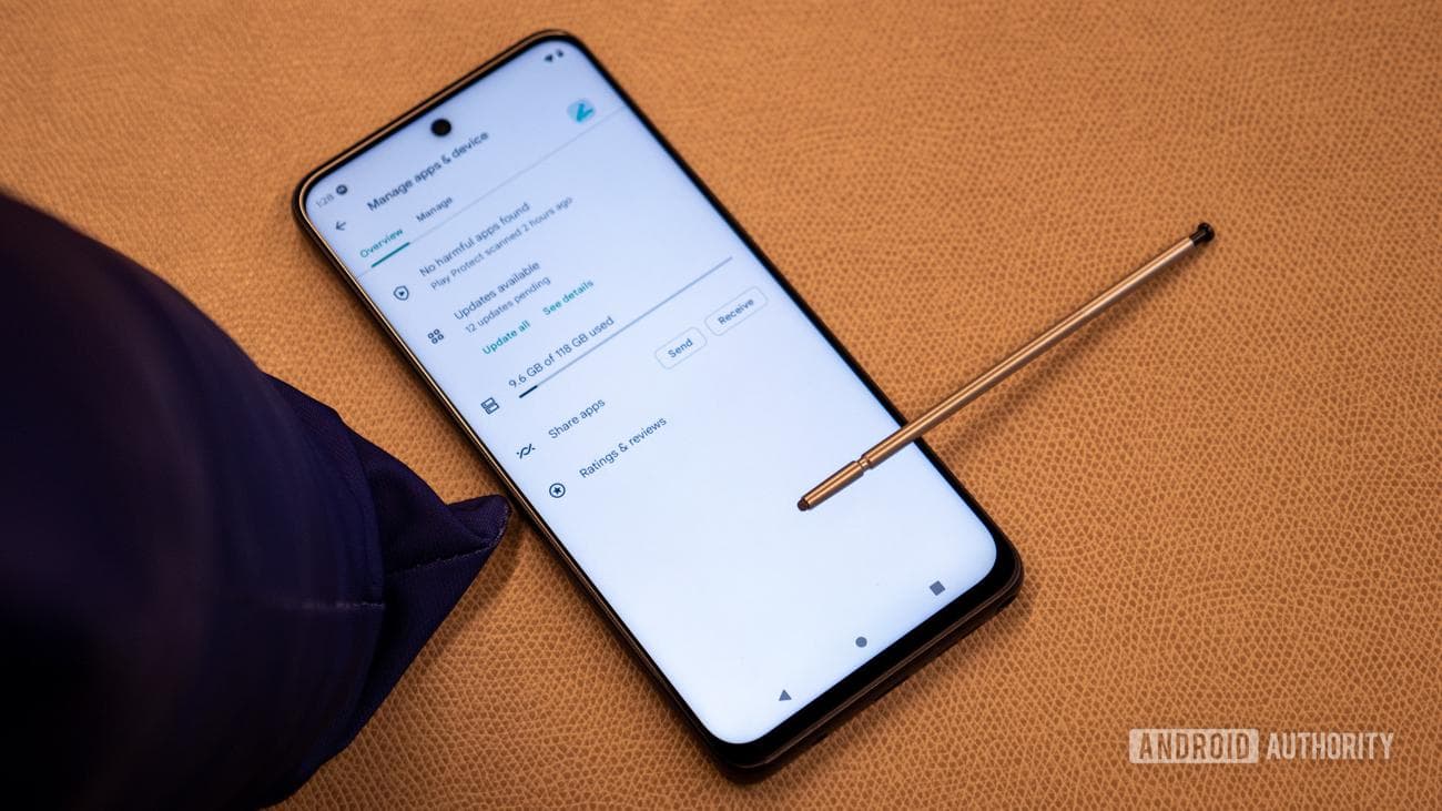 Motorola moto g stylus 5g με γραφίδα στο play store