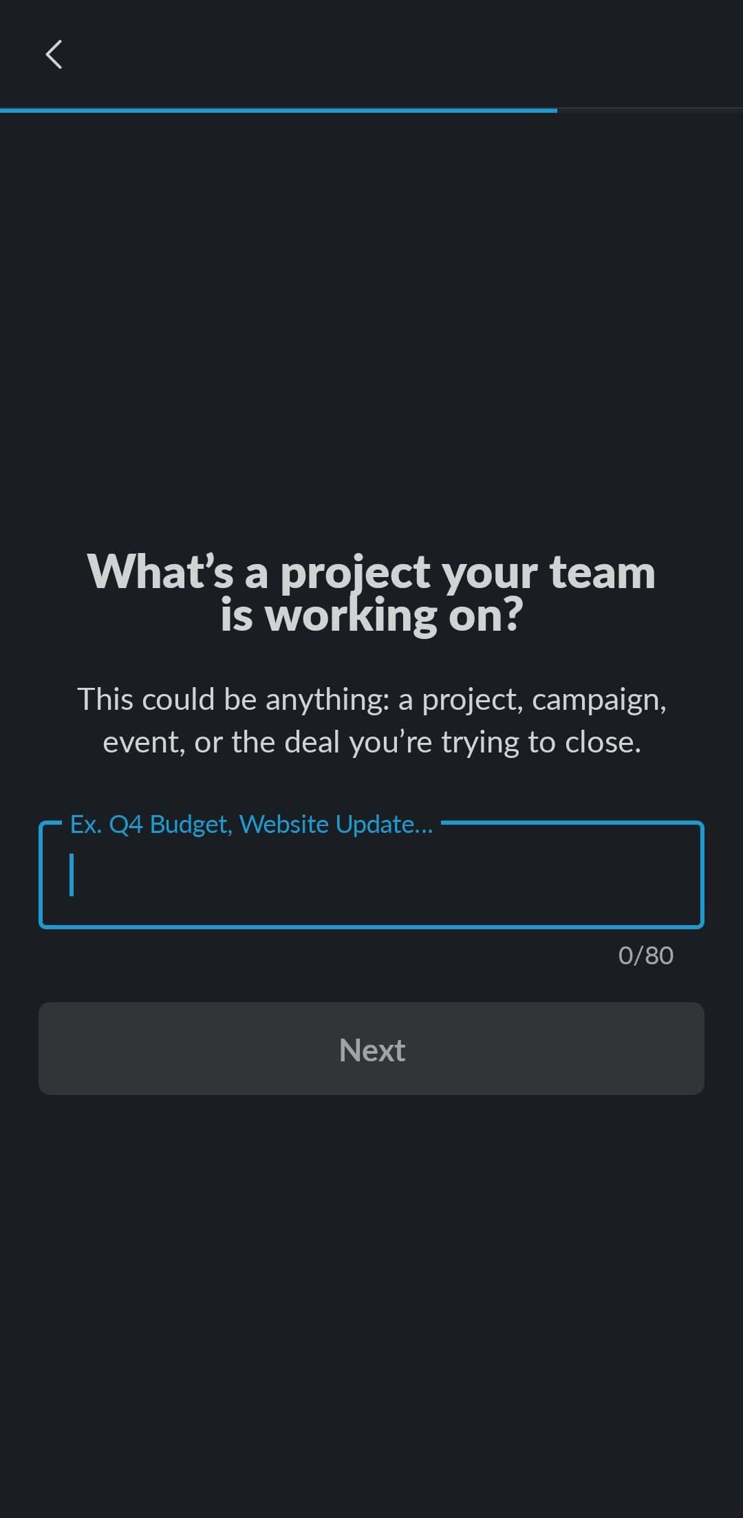 Ονομασία καναλιού για νέο χώρο εργασίας Slack