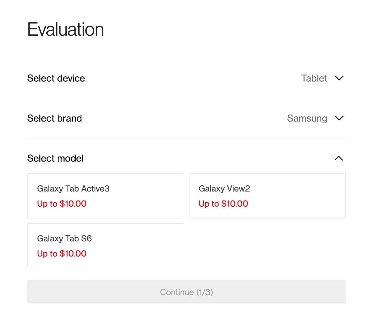 OnePlus Pad - Samsung Galaxy Tab Trade-In
