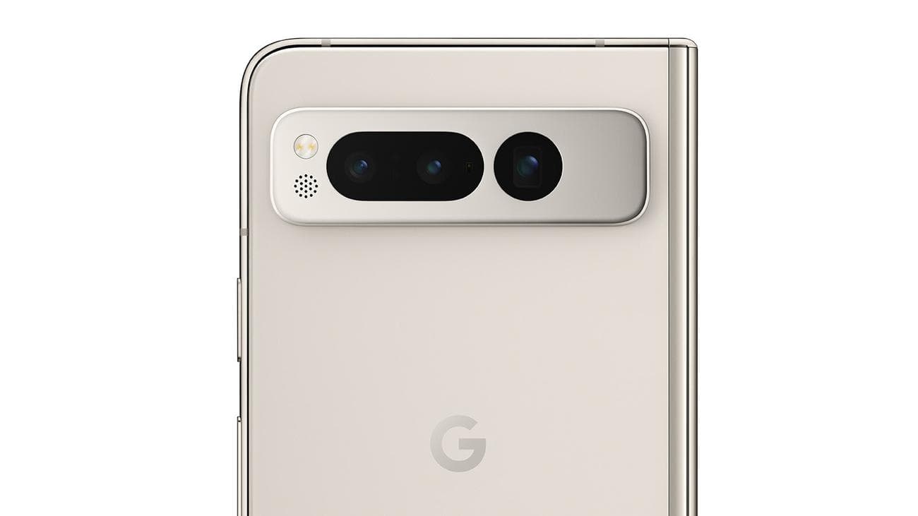 Triple rear camera with 5X optical zoom - Google Pixel Fold Preview: different form factor than Galaxy Fold, same $1,800 price