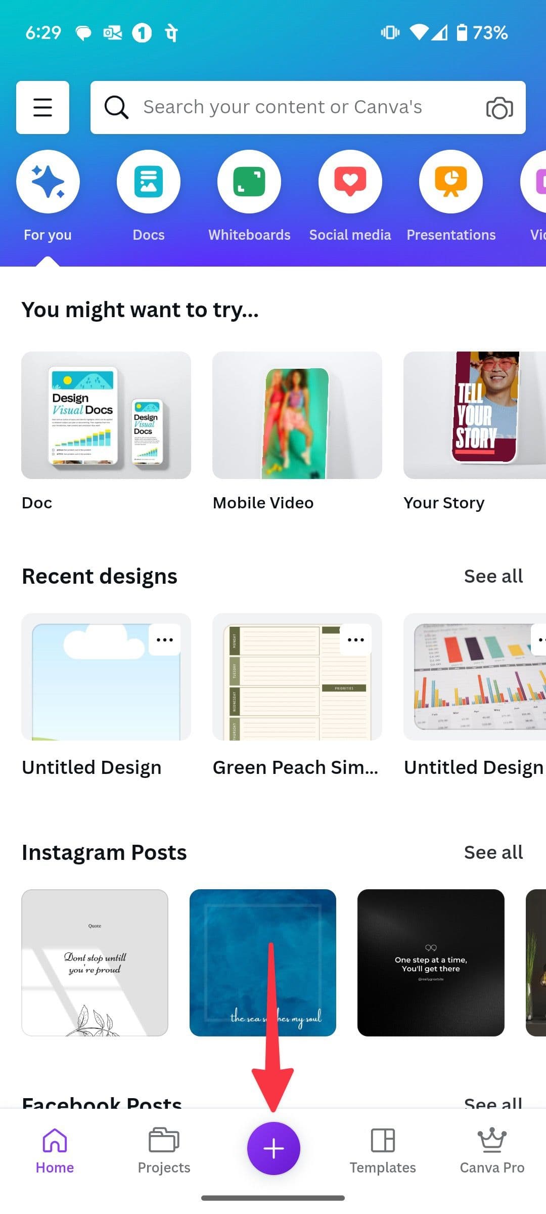 προσθέστε μια νέα εικόνα στο Canva