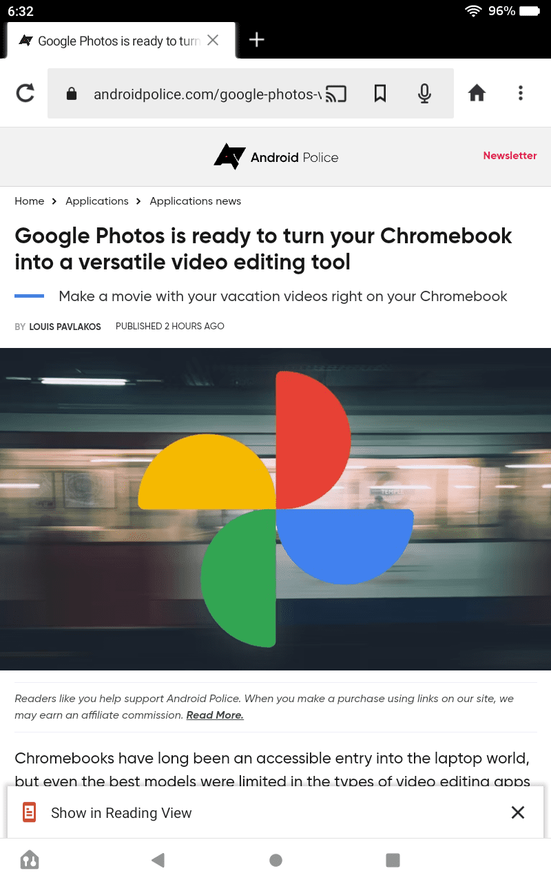 Συμβουλές και κόλπα για το πρόγραμμα περιήγησης Silk - Προβολή ανάγνωσης