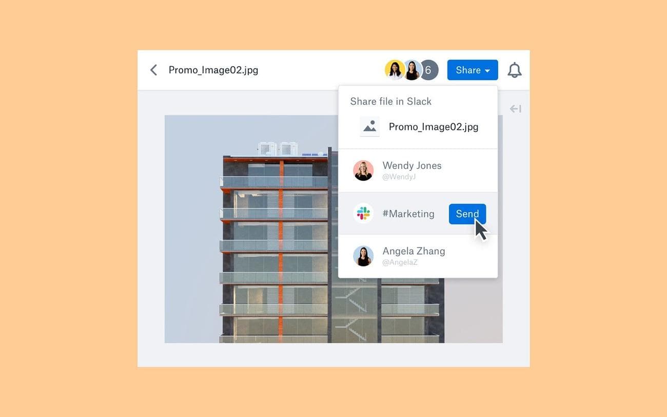 Κοινή χρήση αρχείου στο Slack