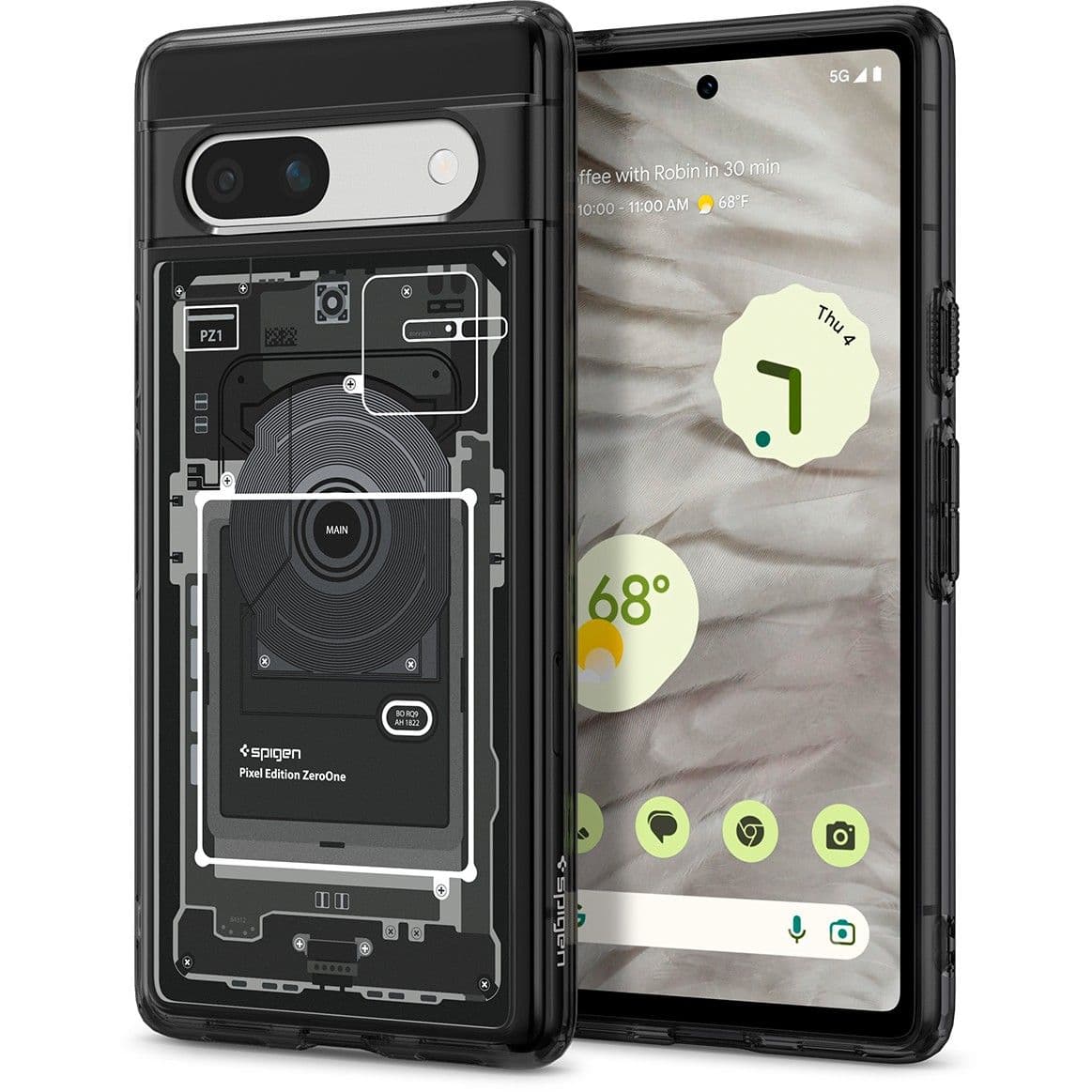 Spigen Ultra Hybrid ZeroOne για Pixel 7a