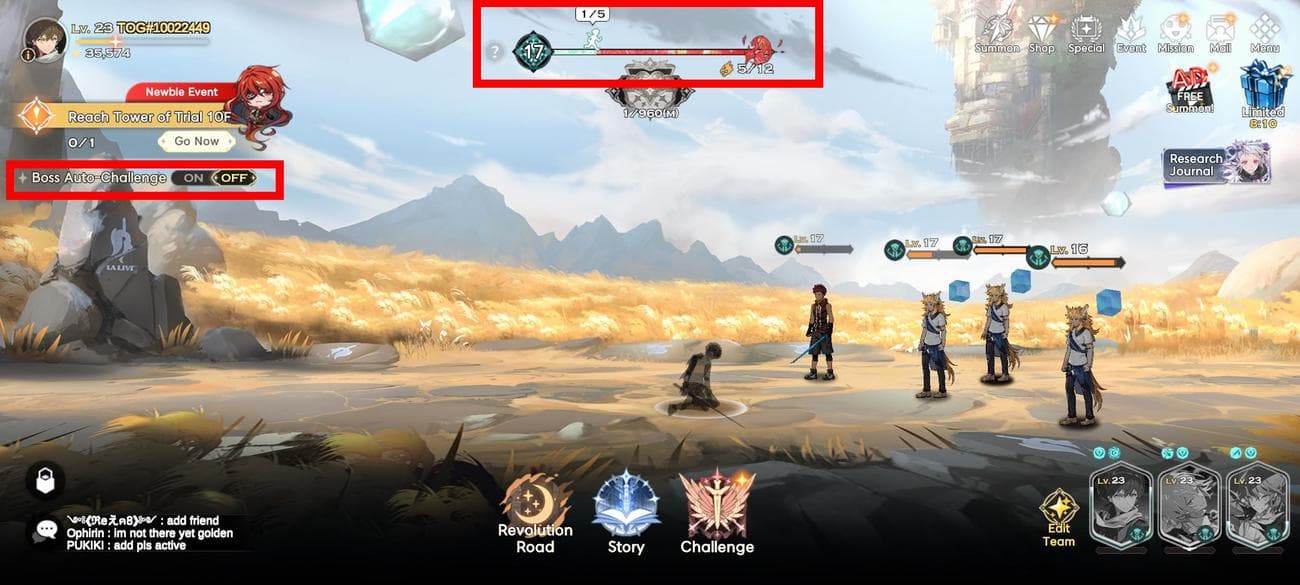 Εκπαίδευση στον Πύργο του Θεού