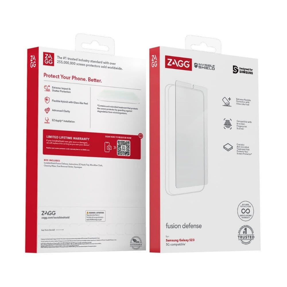 zagg galaxy s23 screen protector