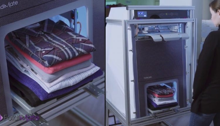 Ήρθε η συσκευή που διπλώνει και σιδερώνει τα ρούχα μετά το πλυντήριο