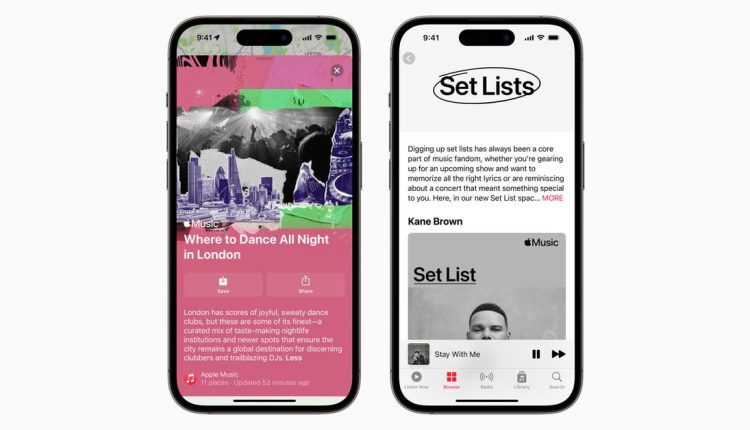 Η Apple προσθέτει νέες δυνατότητες εύρεσης συναυλιών στους Χάρτες και τη Μουσική
