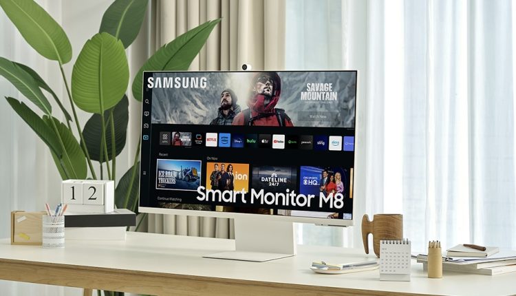 Η Samsung αποκαλύπτει την επόμενης γενιάς Smart Monitor M8 με σχεδιασμό που μοιάζει με iMac, USB-C, AirPlay, webcam
