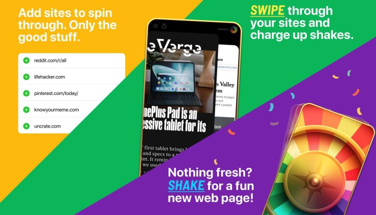 Η Ρουλέτα Ιστού για iPhone σας επιτρέπει να περάσετε μέσα από τους αγαπημένους σας ιστότοπους
