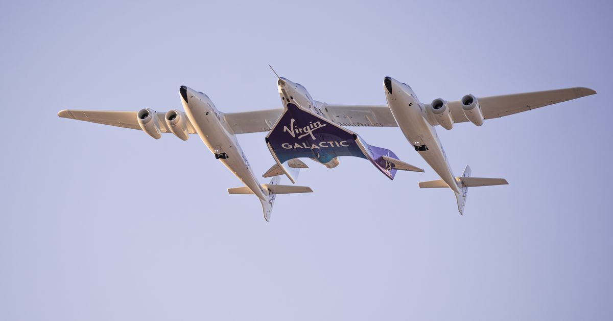 Η επόμενη πτήση με πλήρωμα της Virgin Galactic θα εκτιναχθεί στην άκρη του διαστήματος αργότερα αυτόν τον μήνα
