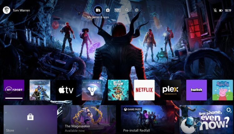 Η νέα διεπαφή χρήστη Xbox Home της Microsoft φαίνεται πολύ καλύτερη με περισσότερο χώρο για φόντο