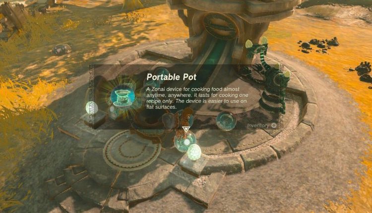 Το Tears of the Kingdom's portable stove είναι το πιο ισχυρό νέο gadget της Link
