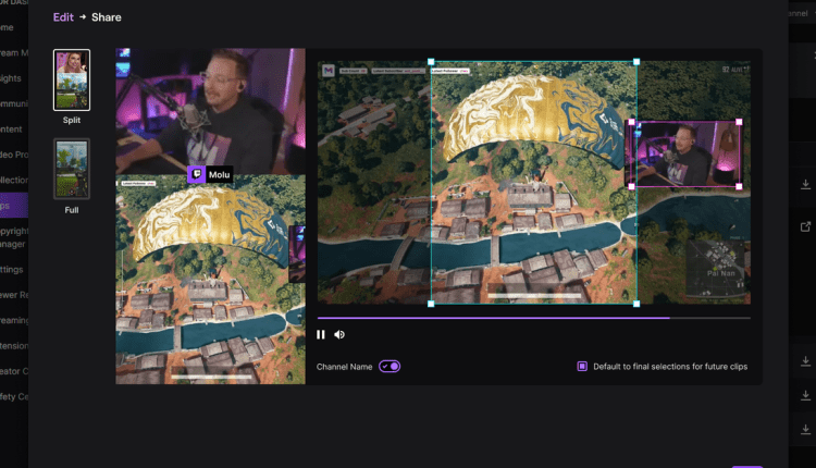 Το Twitch λανσάρει το εργαλείο επεξεργασίας για κοινή χρήση κλιπ στο YouTube Shorts
