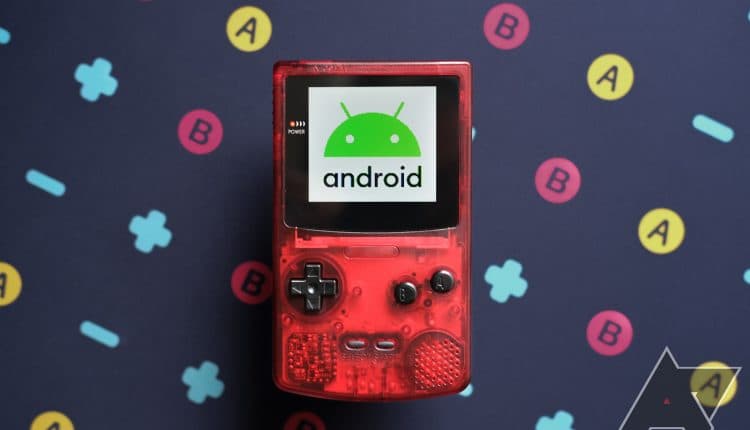 Android Game Boy hero
