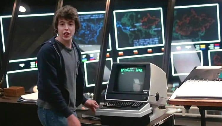 Wargames the 1983 movie that showed an AI chatbot in aciton