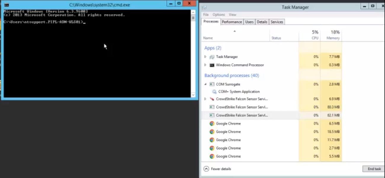 Το Crowdstrike Falcon EDR απενεργοποιήθηκε από το Spyboy Terminator