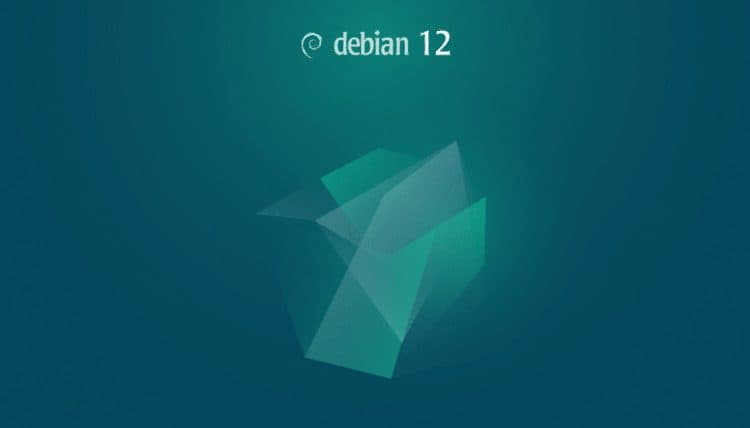 Debian 12 above an emerald