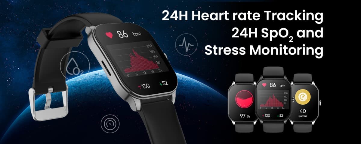 Το Amazfit Pop 3S έρχεται σύντομα με μια τεράστια ορθογώνια οθόνη 1,96''