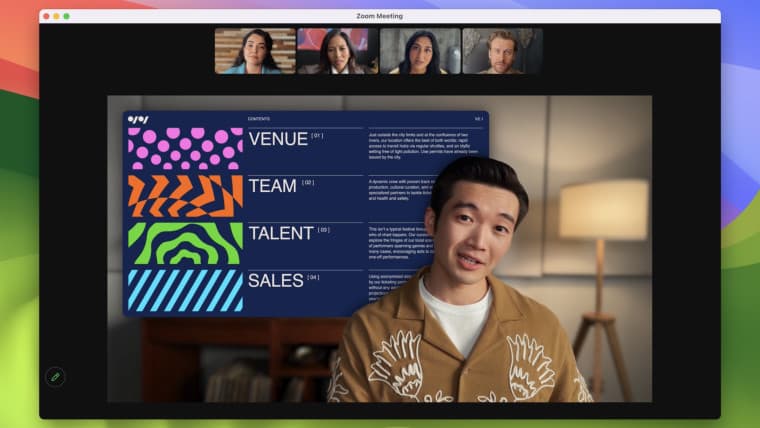 Τηλεδιάσκεψη MacOS Sonoma