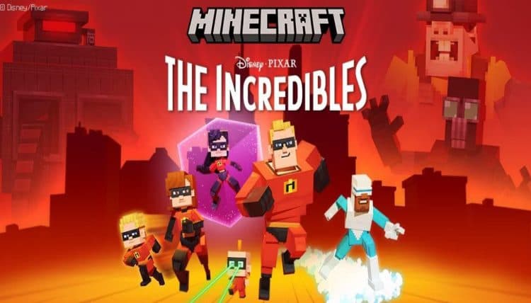 Minecraft The Incredibles DLC showcased