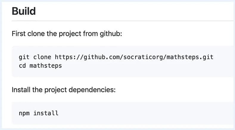 Οδηγίες στο αρχείο readme της Google