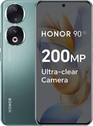 Honor 90 σε Midnight Black και Emerald Green