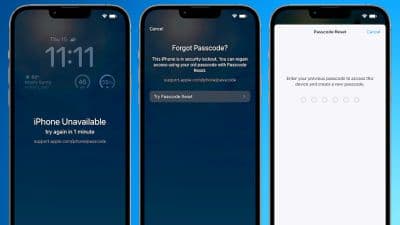 Λειτουργία επαναφοράς κωδικού πρόσβασης iOS 17