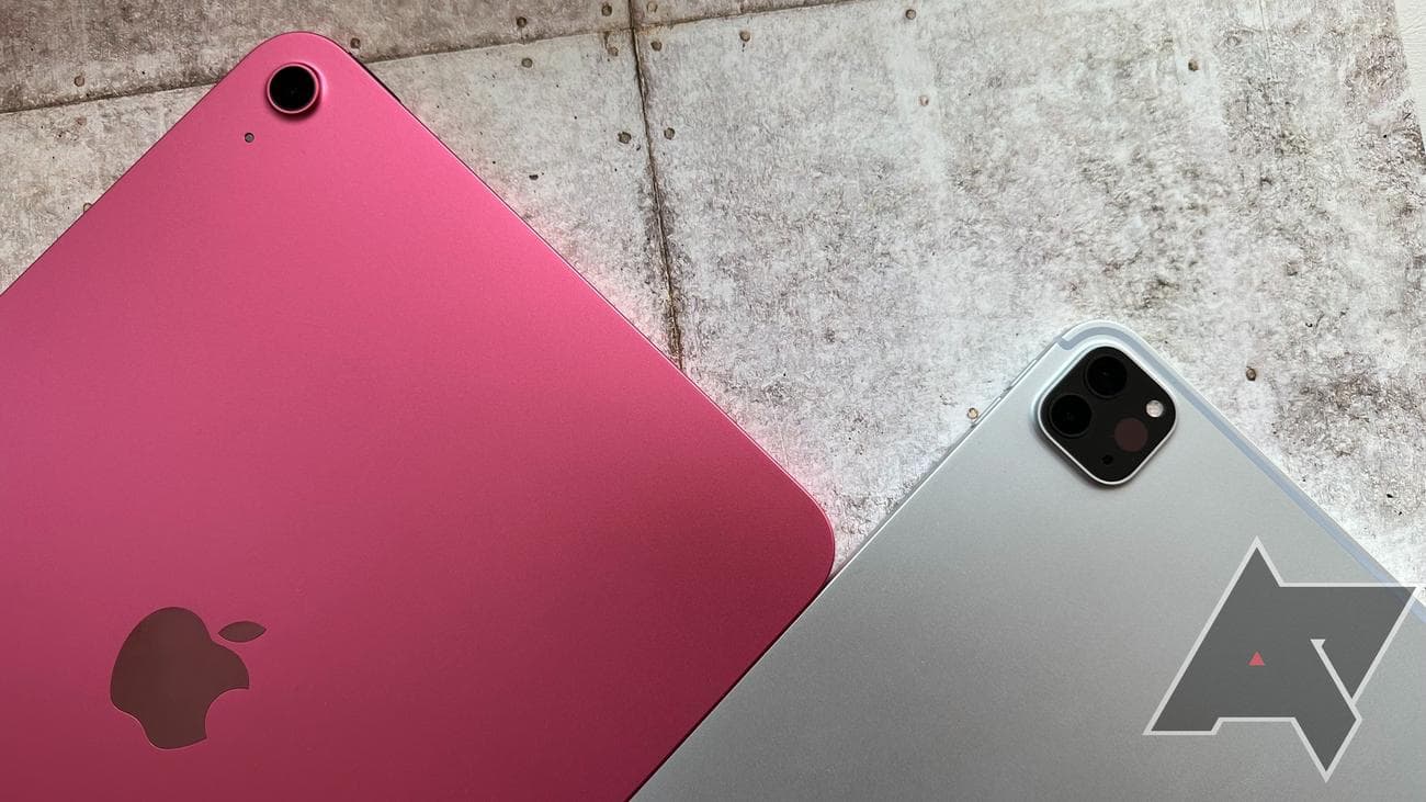 iPad and iPad Pro comparison